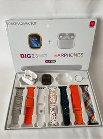 Resim teknotrust Akıllı Saat Kulaklıklı Ultra 2 Max İ20 7 Kordonlu AirPro Ve Koruma Kılıfı Hediyeli 49MM Air.pods 