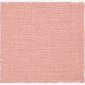 Resim Muslin Bebek Örtüsü Pembe - Pembe / 100x100 