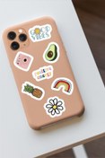 Resim Duende Sticker - Yaz Günü Dekoratif Telefon-tablet-laptop Stickerı 