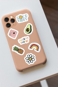 Resim Duende Sticker - Yaz Günü Dekoratif Telefon-tablet-laptop Stickerı 