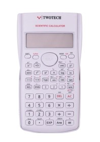 Resim 240 Fonksiyonlu Bilimsel Hesap Makinesi - 2 Satırlı Ekran, Güçlü Tasarım Beyaz 