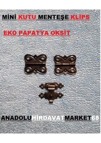 Resim Dekoratif Mini Tavla ve Kutu Menteşe Tavla Klips Oksit Renk 1 Ade N11.531 