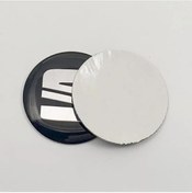 Resim Xyt Yeni Siyah-4pcs-56mm Siyah Kap-4pcs 56mm 60mm 65mm 68mm 3d Logo Tekerleği Merkezi Jant Kapağı 