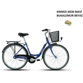 Resim Carraro Tıffany 3.0 Kadın Şehir Bisikleti 500H Kontra Fren 28 Jant Nex-3-V Kırmızı Mor Mavi Bukalemun Beyaz 