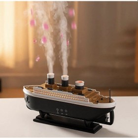 Resim Ls29 Titanic Hava Nemlendirici Aromaterapi Buhar Makinesi Masaüstü Tasarım Usb 