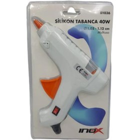 Resim Silikon Tabancası 40 W Küçük Boy Beyaz Renk 1 Adet Silikon Tabanc 