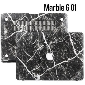 Resim Apple Uyumlu MacBook Air Kılıf HardCase A1369 A1466 ile Kılıf F.Marble1 
