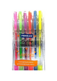 Resim Neon Jel Kalem 6 Renk Fosforlu Pensan 6 Renk Neon Jel Kalem Pensa 