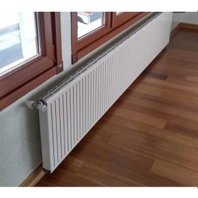Resim Alüminyum Panel Radyatör Çiğdem 600 X 640 Ral 9010 Kırık Beyaz 