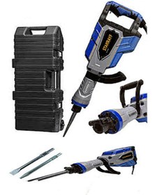 Resim stanrayf Germany X-tork 4800 W 68 Joule Professıonel Kırıcı Bakır Sargı 17 Kg Sivri Ve Yassı Keski Hediyeli 