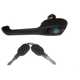 Resim Kapı Kolu Ön Sağ Siyah Kilitli Tmpr-tıpo 