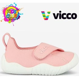 Resim Vicco Panku İlk Adım Bebek Ortopedik Çocuk Spor Ayakkabı Pudra Pudra 
