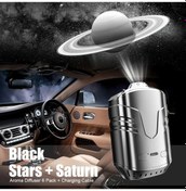 Resim Challenger Gcys Yıldız Projeksiyonlu Araç Kokusu Difüzörü Şarj Edilebilir Saturn Ay Işığı 2 Mod 
