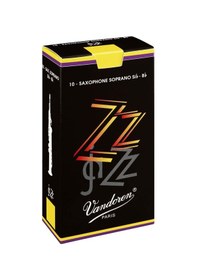 Resim Vandoren Sr402 Zz Jazz Soprano Saksafon Kamışı No: 2.0 Profesyonel/caz - 10'lu Kutu Parlak Ve Atak Sesler İçin Özel Caz Kesimi 