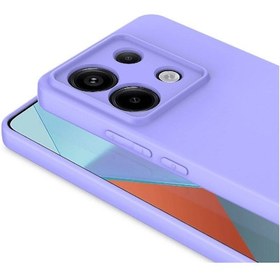 Resim Xiaomi Redmi Note 13 Pro 5g Uyumlu Zore Mara Lansman Kılıf-koyu Mor Koyu Mor 