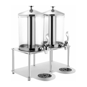 Resim Biradlı GRV-10408 2'li Lux Meyve Suyu Dispenseri, 2x7.5 L 