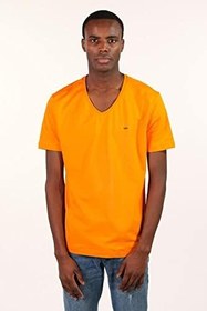 Resim Arma Erkek Giyim Kısa Kollu T-shirt Ar-ma Erkek V Yaka Tişört Basic Regular Fit %100 Pamuk Süprem Baskısız Y22364400101 İndigo-i̇1 