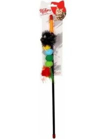 Resim Natura PTC-021 45 CM Peluş Tırtıl Kedi Oltası 