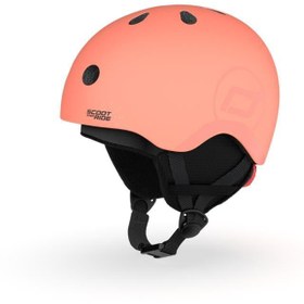 Resim Scoot and Ride Ski Helmet Çocuk Kaskı S-M Peach 240627-00985 
