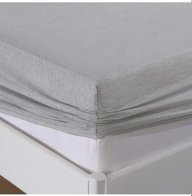 Resim Lodos Home Ranforce Lastikli Çift Kişilik Çarşaf Takımı 160x200 2 Ad Yastık Kılıfı Beyaz 