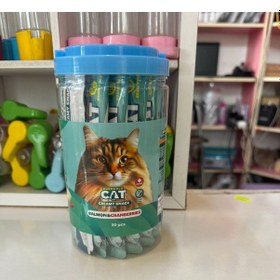 Resim Kedi Atıştırmalık Somon-turna Yemiş Aromalı Ödül Kreması 30 X 15 Gr 