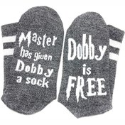 Resim 1 Çift Dobby Çorap Kadın Erkek Bahar Sonbahar Kış Rahat Yenilikli Sevimli Çorap Noel Hediyesi Doğum Günü Hediyesi 