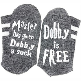 Resim 1 Çift Dobby Çorap Kadın Erkek Bahar Sonbahar Kış Rahat Yenilikli Sevimli Çorap Noel Hediyesi Doğum Günü Hediyesi 