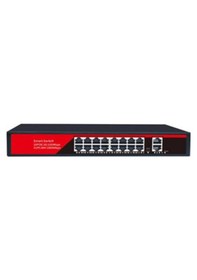 Resim Ezcool Ez-16psf 16 Port 16xfe+2xge Gigabit Poe Switch 240w 
