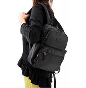 Resim Ultra Hafif Şik Ve Su Geçirmez Orta Boy Sırt Çantası Siyah Model: 571-13-9d Siyah 