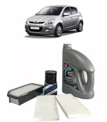 Resim 2009-2014 Hyundai İ20 1.2 1.4 Benzinli Yağ Bakım Seti N11.184 