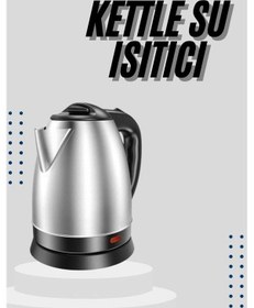 Resim Kettle C F Tipi 220-240v Paslanmaz Çelik Elektrik Kablolu Otomatik Kapanma 