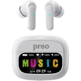 Resim Preo MS45 ANC LCD Display Bluetooth Kablosuz Kulak İçi Kulaklık 