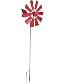 Resim Pazly Yel Suntek Spinner Rüzgar Metal Kırmızı Değirmeni Bahçe Gq 