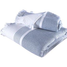 Resim DK STORE Lambro 2'li Havlu Peştemal Seti 