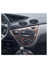 Resim Eski Model Ford Focus İle Uyumlu 1-dın Teyp Çerçevesi 