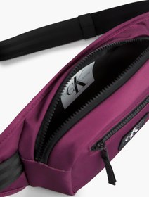 Resim Calvin Klein BADGE BELT WAISTBAG Erkek Bordo Bel Çantası 
