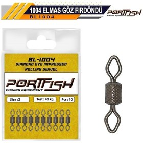 Resim Portfish Bl-1004 Elmas Göz Fırdöndü 2-0 