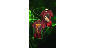 Resim Euro 2024 Ronaldo Portekiz Milli Takım Özel Tasarım Forma Tişörtü 