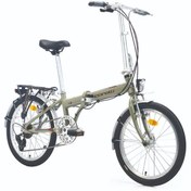 Resim Corelli Just 1.0 - 16'' Kadro - 20 Jant - Katlanır Bisiklet - Koyu Gri - Kahverengi 