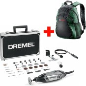 Resim Dremel 3000-3 /45 130 W Elektrikli Çok Amaçlı El Motoru - F0133000VF + Bosch Sırt Çantası 