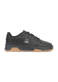 Resim United Colors Of Benetton Benetton 11219 Erkek Günlük Sneaker Ayakkabı Siyah Siyah 