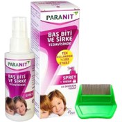Resim Paranit Baş Biti ve Sirke Tedavisi Sprey+Tarak 100 ml 