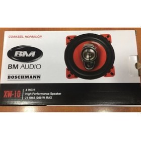 Resim BOSCHMANN BM AUDIO XW-10 KOAKSİYEL OTO HOPARLÖR 