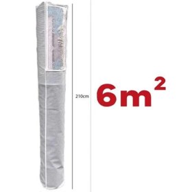 Resim Go İthalat Pencereli Halı Hurcu Toz Geçirmez Sağlam Dayanıklı Hurç Organizer 6m² (3791) 