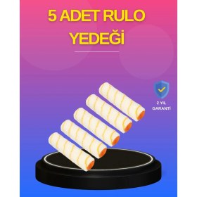Resim 5’li Detay Boya Rulo Takımı Pürüzsüz Yüzey Için Ideal Nemere 