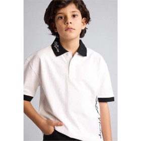 Resim DeFacto Oversize Pike Kısa Kollu Polo Tişört Erkek Çocuk G8669A826SM 
