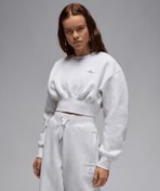 Resim Jordan Flight Fleece Cropped Sweatshirt 