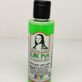 Resim Südor Monalisa Sıvı Slime Pva Hazır Slime Fosforlu Yeşil 70 ml. 