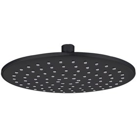 Resim Fause Tepe Duş Başlığı Oval Ø23 Cm Siyah Ktd121-b Siyah 