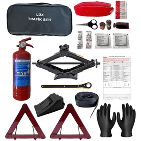 Resim Halidi Trafik Seti Kriko Kaza Tespit Tutanağı Eldiven Hediyeli Trafik Seti 